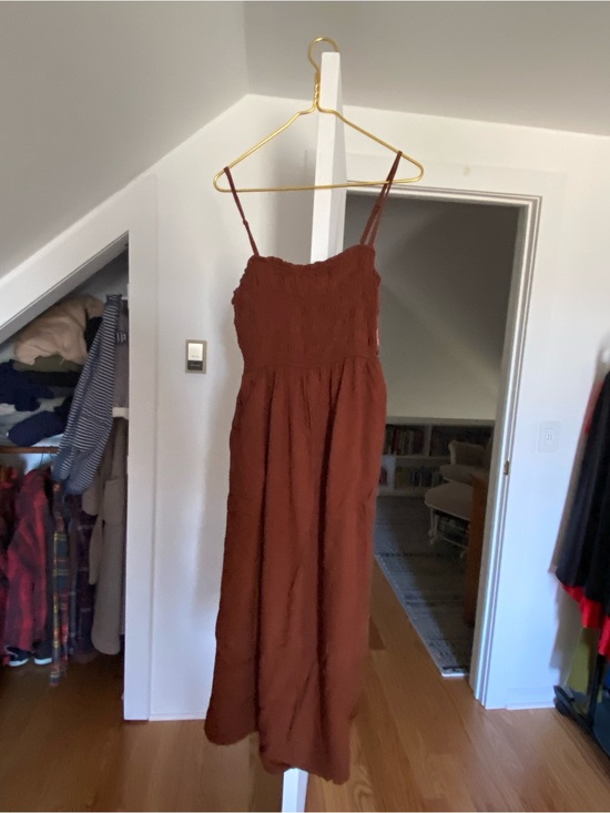 Old Navy Dresses & Skirts - Easy Breastfeeding Old Navy Brown Smocked Waist Maxi Skirt
